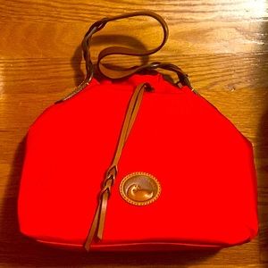 Dooney & Bourke Red Drawstring New
